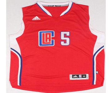 Los Angeles Clippers #5 Josh Smith Revolution 30 Swingman 2015 New Red Jersey