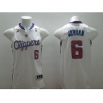 Los Angeles Clippers #6 DeAndre Jordan Revolution 30 Swingman White Jersey