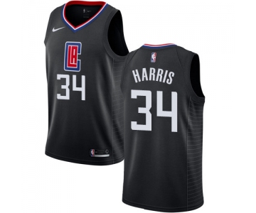 Nike Clippers #34 Tobias Harris Black NBA Swingman Statement Edition Jersey