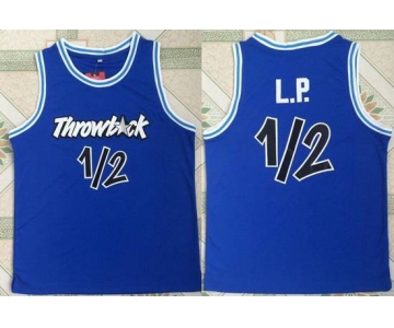 Men's Orlando Magic #1 Penny Hardaway Nickname L.P. Royal Blue Swingman Stitched NBA Basketball Jersey