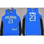 Men's Orlando Magic #23 Mario Hezonja Revolution 30 Swingman 2015 New Blue Jersey
