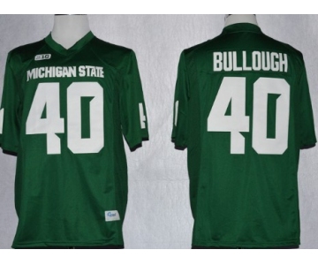 Michigan State Spartans #40 Max Bullough 2013 Green Jersey