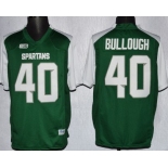 Michigan State Spartans #40 Max Bullough 2013 Green With White  Jersey