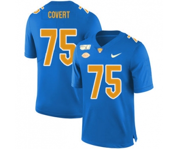 Pittsburgh Panthers 75 Jimbo Covert Blue 150th Anniversary Patch Nike College Football Jersey