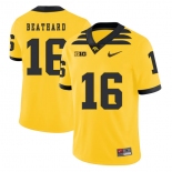 Iowa Hawkeyes 16 C.J Beathard Yellow College Football Jersey