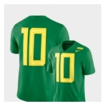 Men Oregon Ducks 10 Apple Green Nike 2018 Mighty Oregon Football Limited Jersey