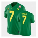 Men Oregon Ducks Cj Verdell 2021 Fiesta Bowl Green Game Jersey 0A