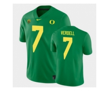 Men Oregon Ducks Cj Verdell College Football Green Game Jersey