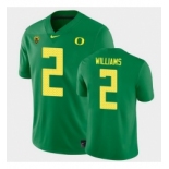 Men Oregon Ducks Devon Williams College Football Green Game Jersey