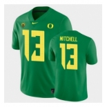 Men Oregon Ducks Dillon Mitchell College Football Green Game Jersey
