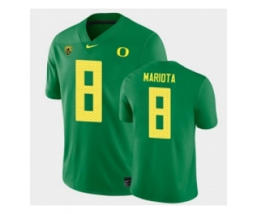 Men Oregon Ducks Marcus Mariota College Football Green Game Jersey