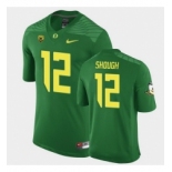 Men Oregon Ducks Tyler Shough Replica Green Game Football Jersey
