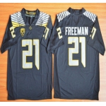 Oregon Duck #21 Royce Freeman Black College Football Nike Limited Jersey