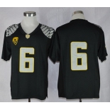 Oregon Ducks #6 Charles Nelson 2013 Black Limited Jersey