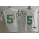 Norte Dame Fighting Irish #5 Everett Golson Under The Lights White Jersey