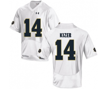 Notre Dame Fighting Irish 14 DeShone Kizer White College Football Jersey