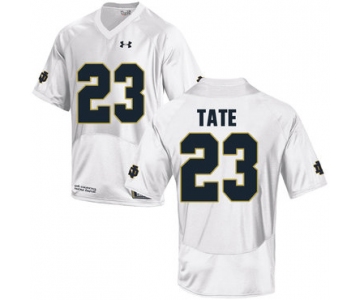 Notre Dame Fighting Irish 23 Golden Tate White College Football Jersey
