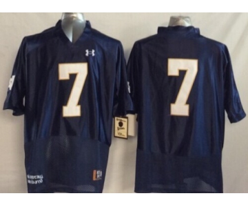 Notre Dame Fighting Irish #7 William Fuller 2014 Blue Jersey