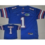 Florida Gators #1 Chris Rainey Blue Jersey