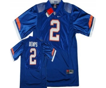Florida Gators #2 Jeff Demps Blue Fighting Jersey