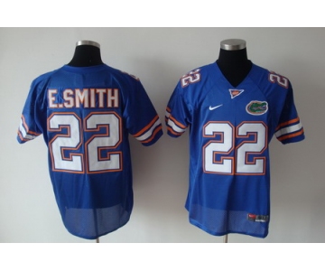 Florida Gators #22 E.Smith Blue Jersey