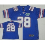 Florida Gators #28 Jeff Demps Blue Jersey