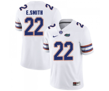 Florida Gators White #22 Emmitt Smith Football Player Performance Jersey