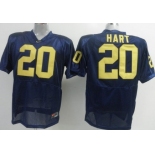 Michigan Wolverines #20 Mike Hart Navy Blue Jersey