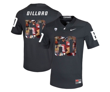Washington State Cougars 60 Andre Dillard Black Fashion College Football Jersey