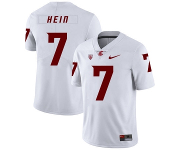 Washington State Cougars 7 Mel Hein White College Football Jersey