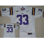 LSU Tigers #33 Odell Beckham White Jersey