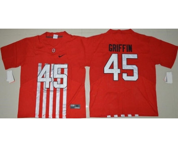 Men's Ohio State Buckeyes #45 Archie Griffin Red Elite Stitched College Football 2016 Nike NCAA Jersey