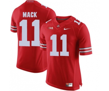 Ohio State Buckeyes 11 Austin Mack Red College Football Jersey