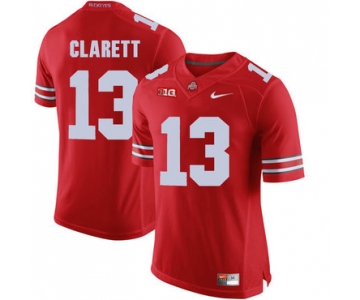 Ohio State Buckeyes 13 Maurice Clarett Red College Football Jersey