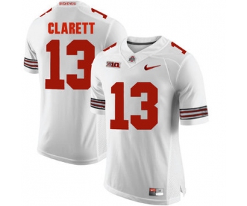 Ohio State Buckeyes 13 Maurice Clarett White College Football Jersey