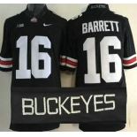Ohio State Buckeyes #16 J.T. Barrett Black 2015 College Football Nike Limited Jersey