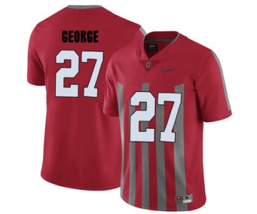 Ohio State Buckeyes 27 Eddie George Red Elite College Football Jersey