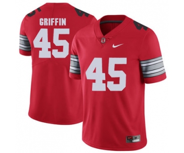 Ohio State Buckeyes 45 Archie Griffin Red 2018 Spring Game College Football Limited Jersey