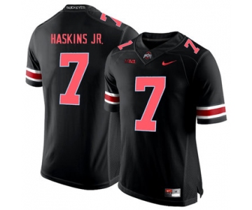 Ohio State Buckeyes 7 Dwayne Haskins Blackout College Football Jersey