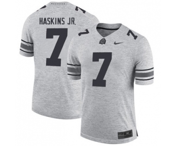 Ohio State Buckeyes 7 Dwayne Haskins Gray College Football Jersey