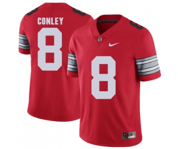 Ohio State Buckeyes 8 Gareon Conley Red 2018 Spring Game College Football Limited Jersey