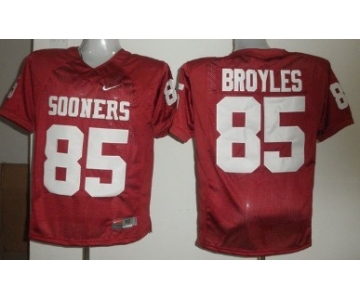 Oklahoma Sooners #85 Ryan Broyles Red Jersey