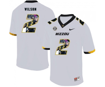 Missouri Tigers 2 Micah Wilson White Nike Fashion College Football Jersey