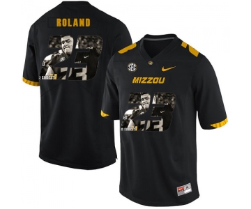 Missouri Tigers 23 Johnny Roland Black Nike Fashion College Football Jersey