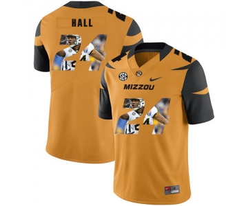 Missouri Tigers 24 Terez Hall Gold Nike Fashion College Football Jersey