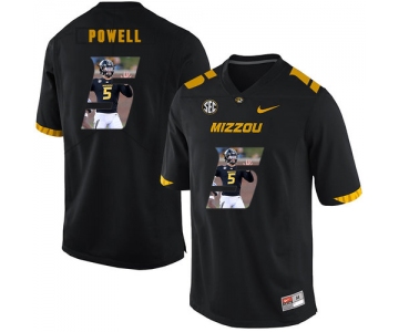 Missouri Tigers 5 Taylor Powell Black Nike Fashion College Football Jersey