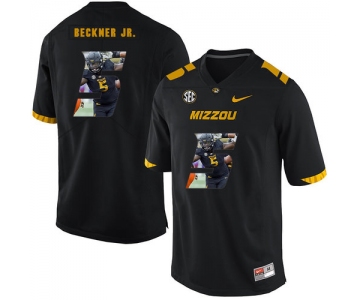 Missouri Tigers 5 Terry Beckner Jr. Black Nike Fashion College Football Jersey