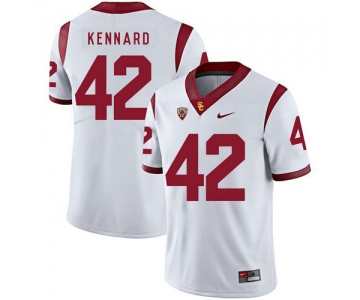 USC Trojans 42 Devon Kennard White College Football Jersey