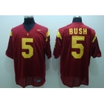 USC Trojans #5 Bush Red Jersey
