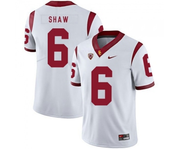 USC Trojans 6 Josh Shaw White College Football Jersey